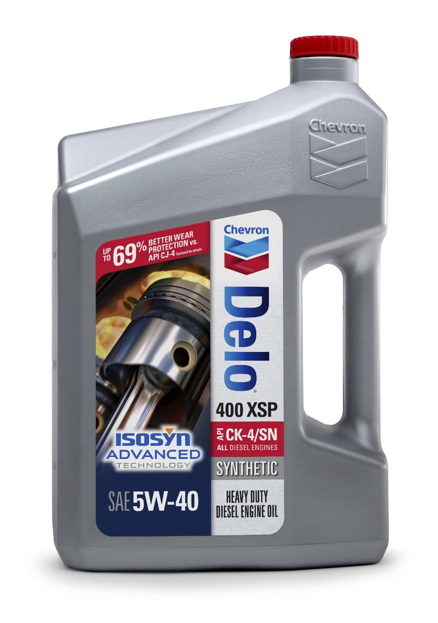 Chevron Delo 400 XSP SAE 5W-40 (Synthetic)   -  | Container: 1 Gallon Jug | Shipped as: Case of 3 X 1 Gallon Jugs - Commercial Engine Oils